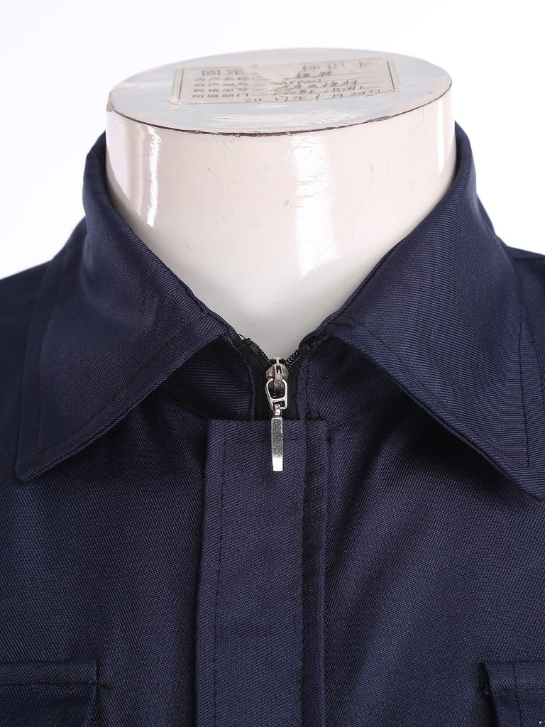 Unisex Overalls mit Frontreißverschluss S-3XL, Arbeits-Overall mit Brusttaschen für Arbeit, Halloween & Cosplay