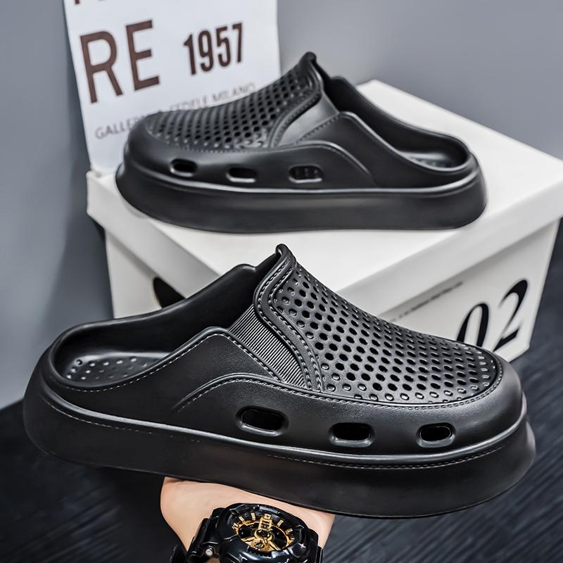 Men's Casual Lightweight Comfortable Summer Sandals Men's Outdoor Beach Slippers Family Couple Couple Walking Shower Shoes