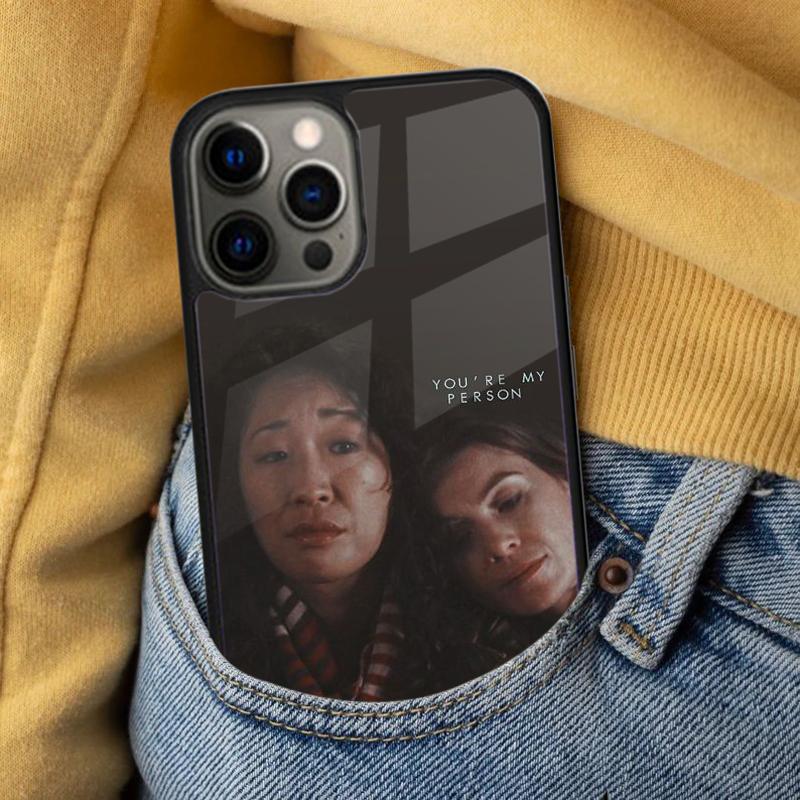 Greys Anatomy You Are My Person Soft Phone Case for iPhone 17 Air 16e Pro Max 15 Pro 13 14 Plus 11 12 MagSafe Magnetic Coque