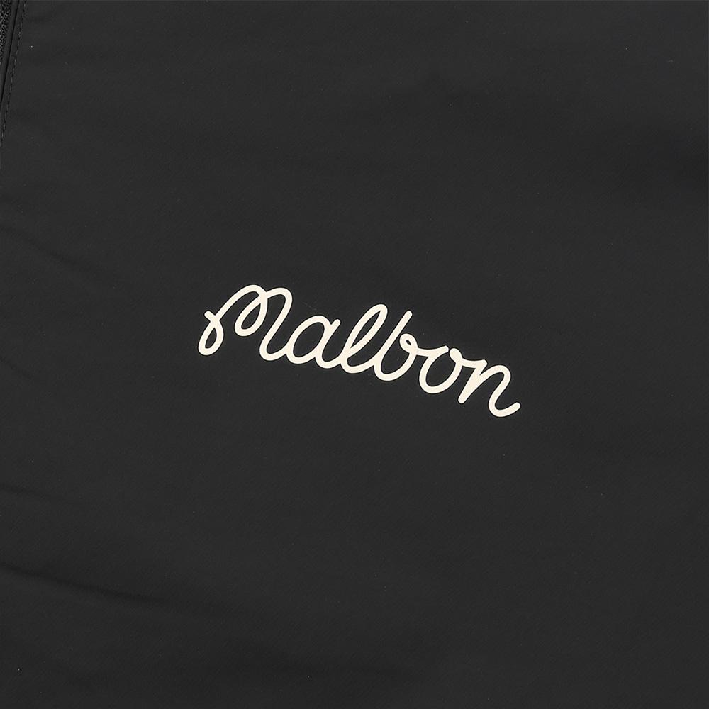 Malbon Golf Malbon Membrane Stadium Jacket Black (Man)