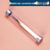 Plated Iridescent Precision Stainless Steel Rose Gold Feather Tweezers for Grafting False Eyelashes