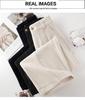 Women's Slim Fit Acetate Wool Cigarette Pants - Autumn/Winter Straight-Leg Casual Trousers