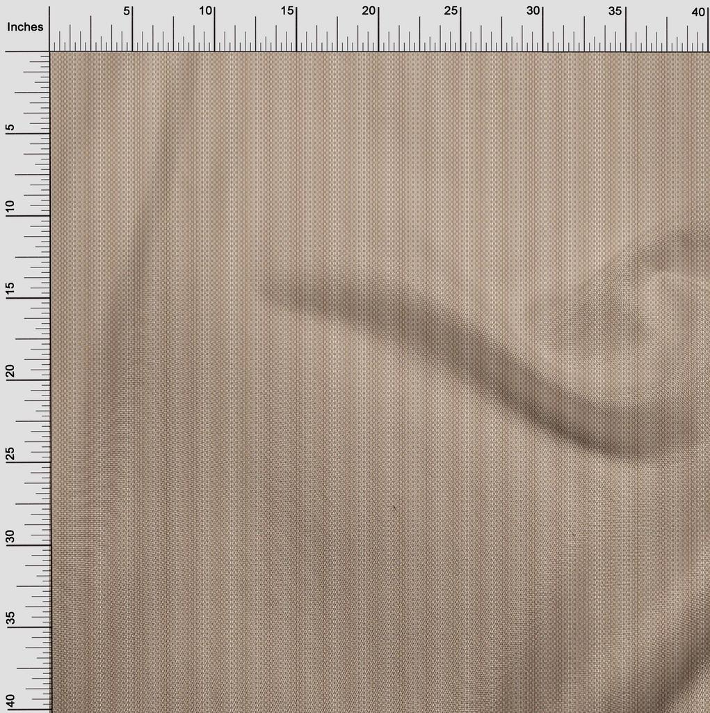 oneOone Cotton Flex Brown Fabric Stripes Lines Texture  Quilting Supplies Print Sewing Fabric By The Yard 40 Inch