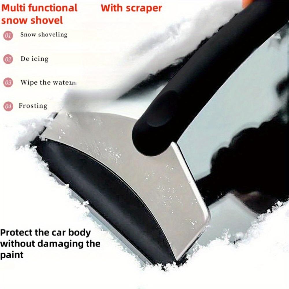 Car Snow Shovel, Keeps Glass Clean, Can Be Used for Car Snow Removal, Snow and Ice Removal, Winter Car Anti Icing Emergency
