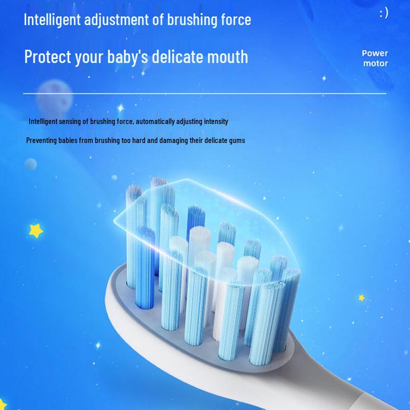 ApiYoo Planet Series Kids Sonic Electric Toothbrush