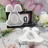 Easter Silicone Mold Hollow Bunny Resin Molds Easter Epoxy Resin Silicone Gypsum Molds Cartoon Home Aesthetic Decor For Crafts