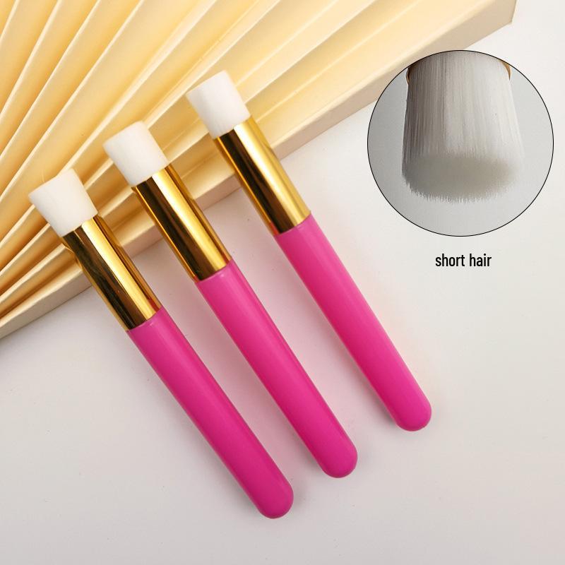 Angled Nose Shadow & Eyelash Cleaning Brush - Blackhead Remover, Makeup & Beauty Tool