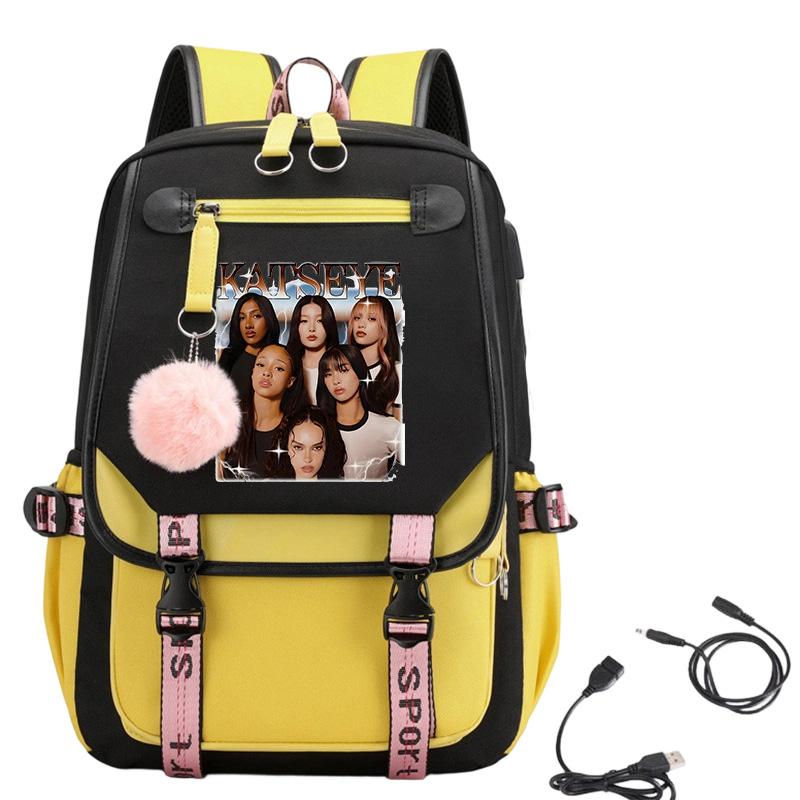 Print Backpack for Students School and Campus