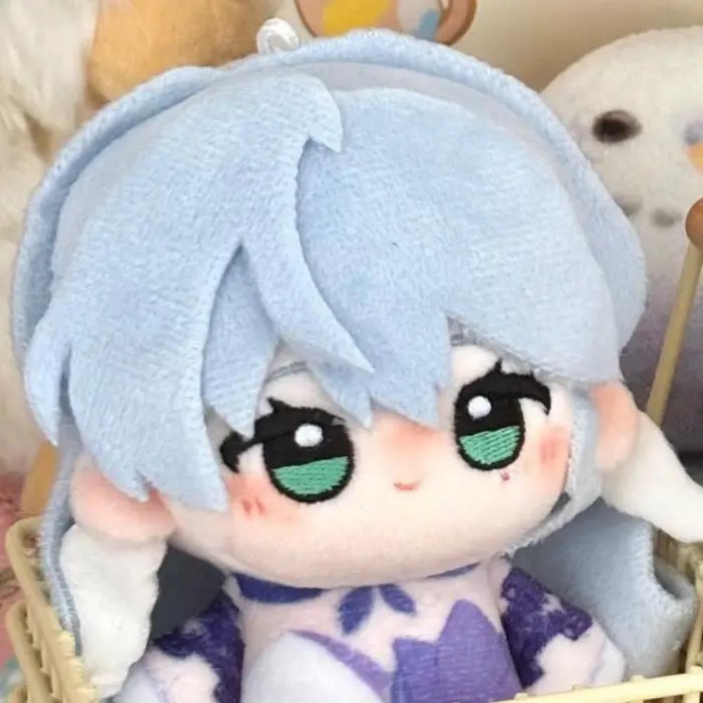 Stuffed 10cm Honkai: Star Rail Sunday Robin Cute Plush Doll Keychain for Fans Collection or Kids Adults Birthday Gift
