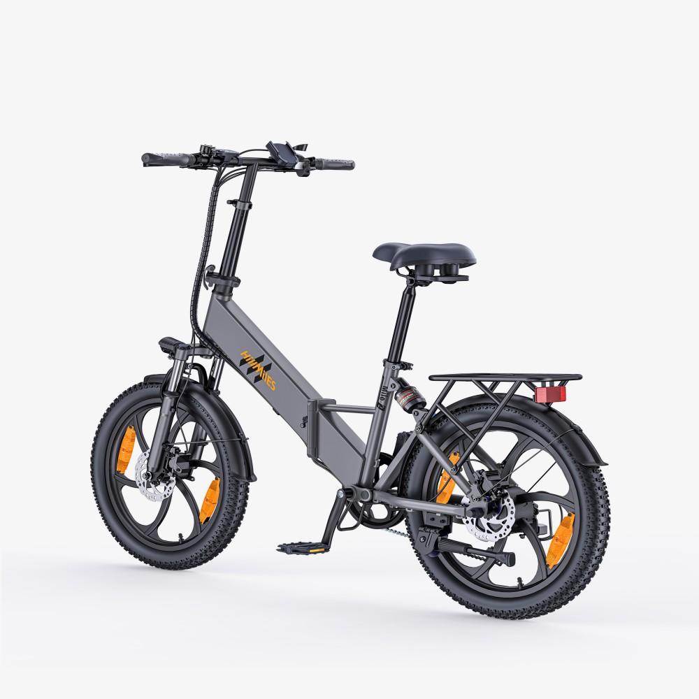 HillMiles Mile 2 Folding Electric Bike with 36V 13AH Battery,250W