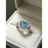 New Zircon Ring Simple Elegant Enhances Your Temperament.