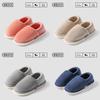 Antibacterial Cotton Slippers For Couples Winter Warm Non Slip Indoor Outdoor Comfort