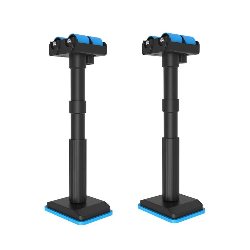 Pair Robusts Adjustable Support Bracket Featuring Rollers Heavy Duty 400kg Capacity Lifting Rod for Vanity Installation 1