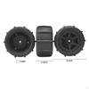 RC Car Rim And Tires, Tires Durable, Easy to Install Desert Wheels for 1/14 1/16