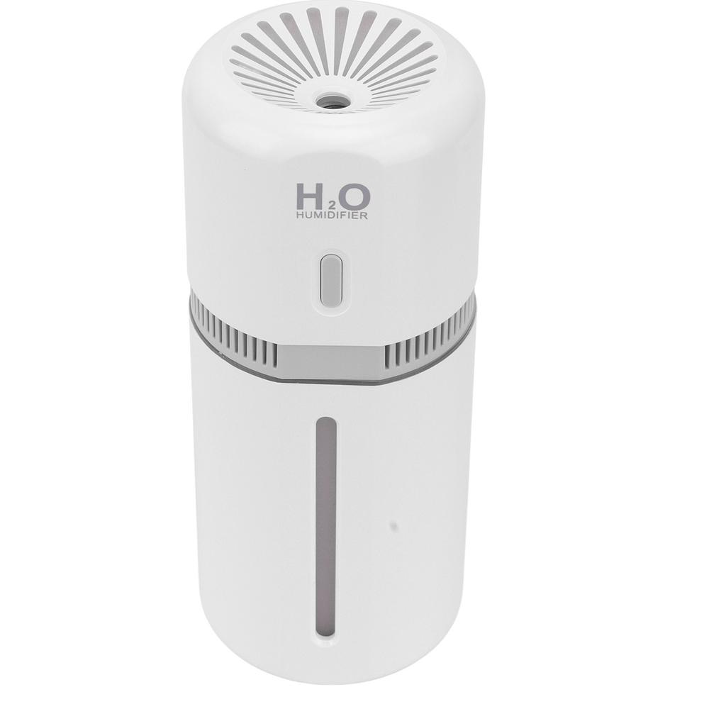 180ml Nawilżacz Samochodowy Przenośny Mini Nawilżacz Chłodnej Mgiełki Ładowany przez USB z Kolorowymi Lampkami Nocnymi