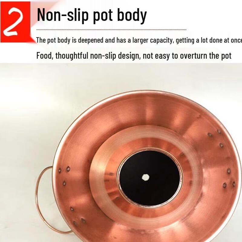 DM Copper Hot Pot for Hot Pot Chicken