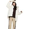 Kappa Hooded Warm Casual Long Sleeve Down Jacket Women Outerwear Birch-White K0D82YY75-0114