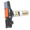 1 Pair Rubber Pad and Aluminum Alloy Bike Brake Pads Mountain Bike Brake Pads  Daily Riding Repair