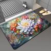 Diatom Mud Toilet Door Non-slip Mat Household Toilet Quick Dry Mat Bathroom Toilet Absorbent Non-slip Mat
