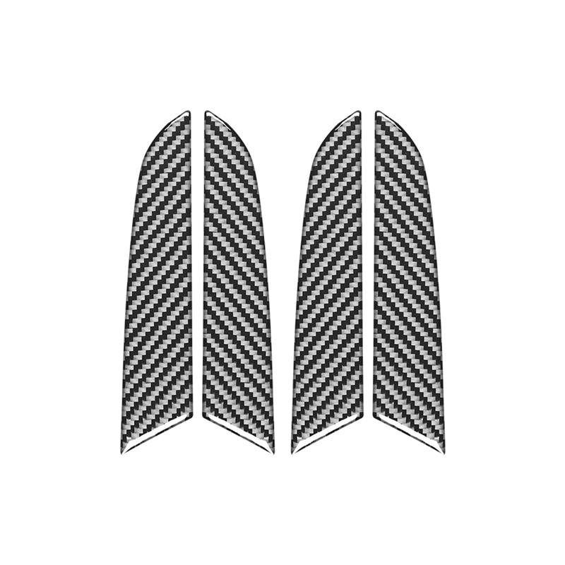 Powerful For  CC 2012-2018 Soft Carbon Fiber Interior Door Handle Cover Trim Sticker Replacement Parts Accessories