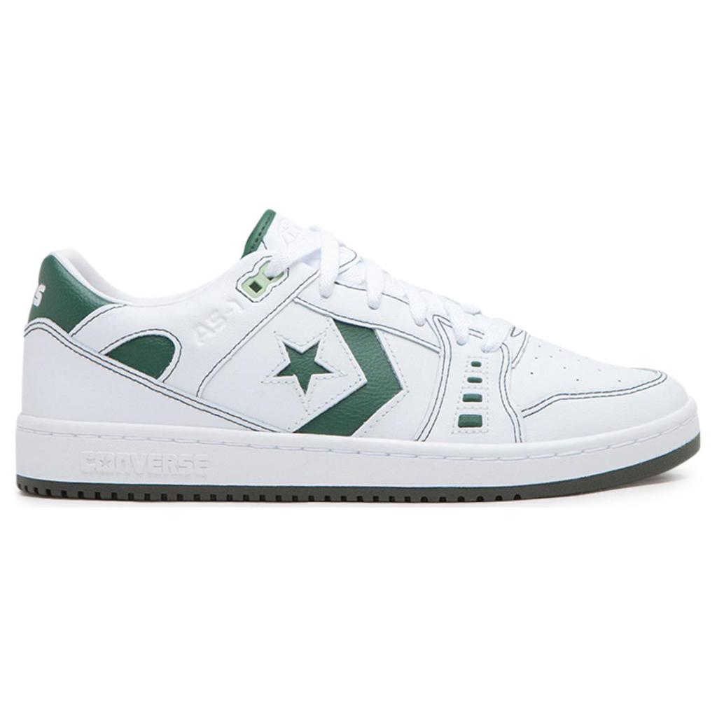Converse As-1 Pro Comfortable and Casual Breathable Low-Top Board Shoes Unisex White and Green