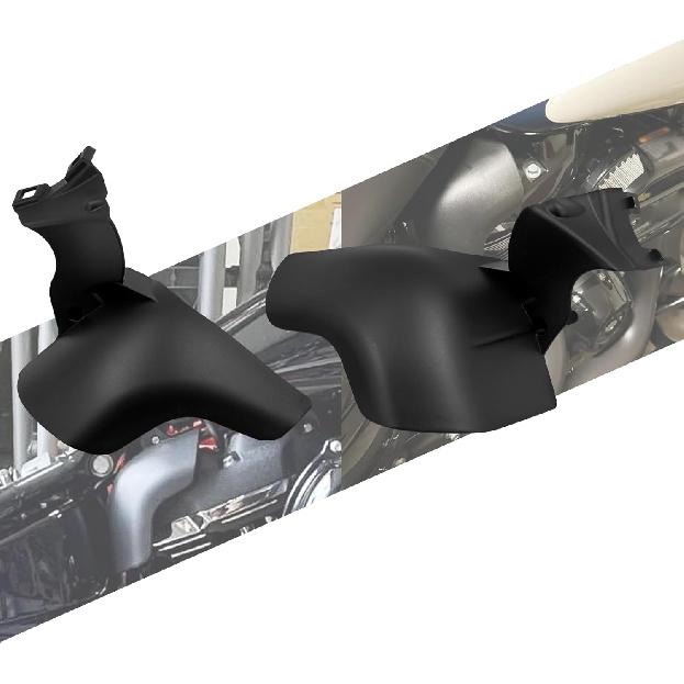 

Motorcycle Mid Frame Air Deflector Heat Shield Fit for Harley Softail Breakout Street Bob Fat Bob Low Rider FXBR 2018-2025 Black