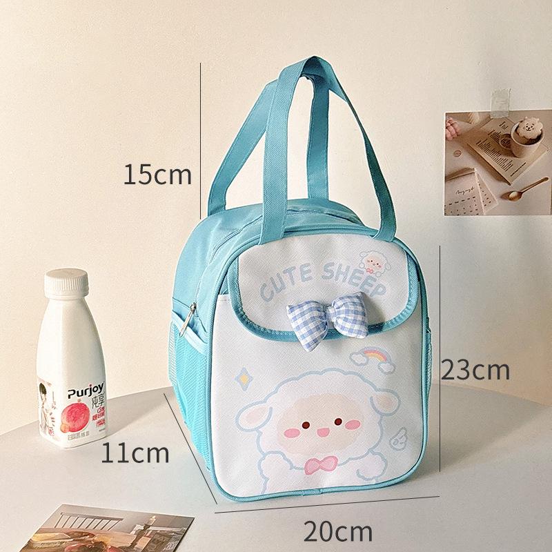 

Insulated Large-Capacity Lunch Tote with Thick Aluminum Foil for Office Workers and Students