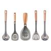 Silicone Spatula Cooking Spoon Heatproof Kitchen Tool With Comfortable Grip Perfect For Sauteing Baking And Serving