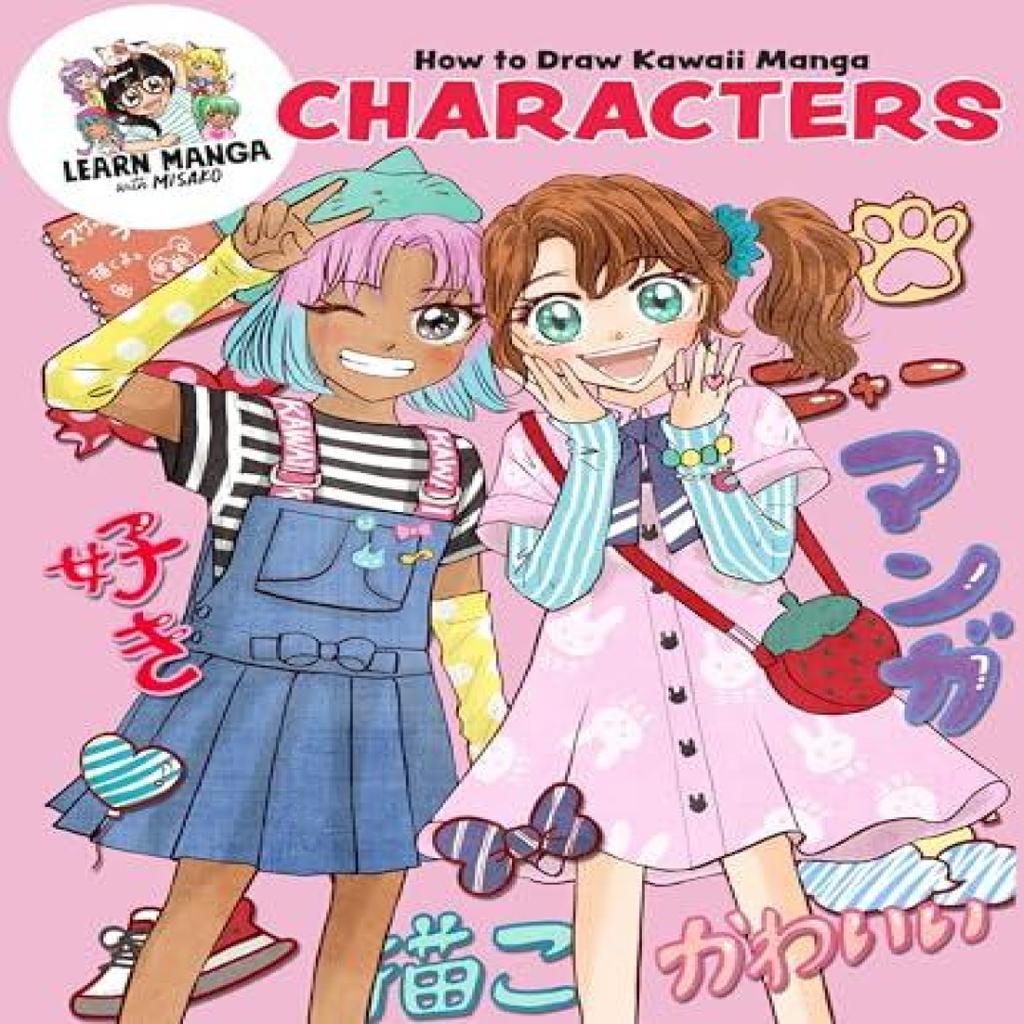 How to Draw Kawaii Manga Characters by Misako Rocks Paperback Book 9780760388693