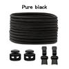 1Pair/3Pair Round Tennis Lazy Laces Without Ties Unisex Elastic Shoelaces Sneakers No Tie Shoe Laces Adult Kids Shoe Accessories