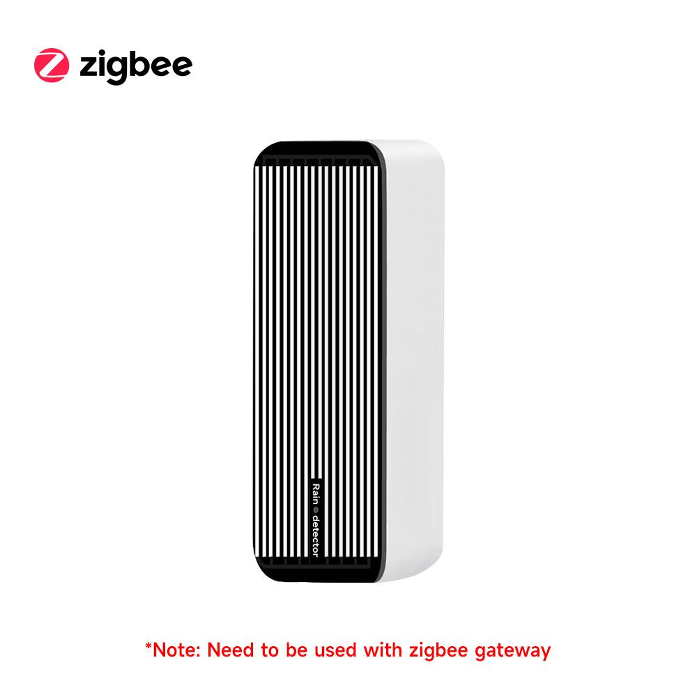 Tuya ZigBee Rain Sensor Tuya Rain Detection Sensor Smart Home Real-time APP Notifications Home Automation Smart Life Devices ZigBee Sensor