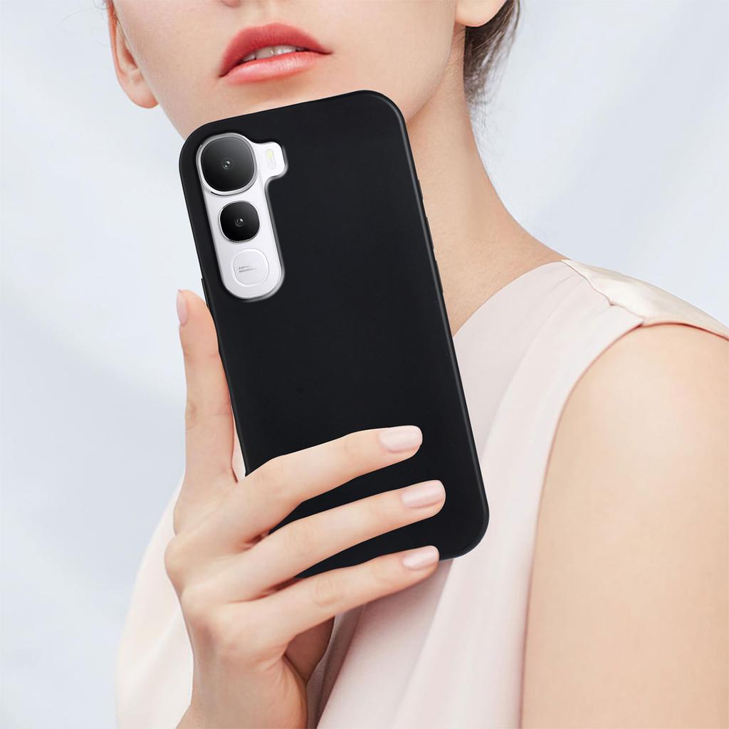 For Vivo Y400 5G TPU Case Soft Matte Anti-fingerprint Phone Back Cover