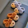 Children's Slippers - Boys' and Girls' Shoes with Fleece Lining and Thick Soles - Baby Cotton Shoes