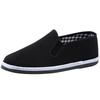 New cloth shoes men's soft-soled velvet cotton shoes lasagna black cloth shoes stall