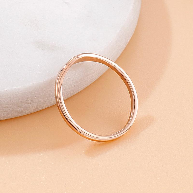 Kalen Jewelry Titanium Steel Retro Pinky Ring & Necklace for Couples