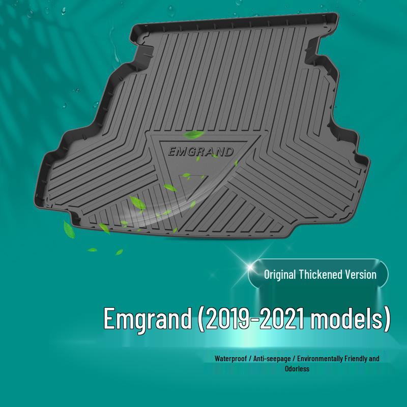 Suitable Trunk and Tailgate Mat for 21-Geely Emgrand S, New Emgrand GL, and 22-Million Model EC7 Rear Seat