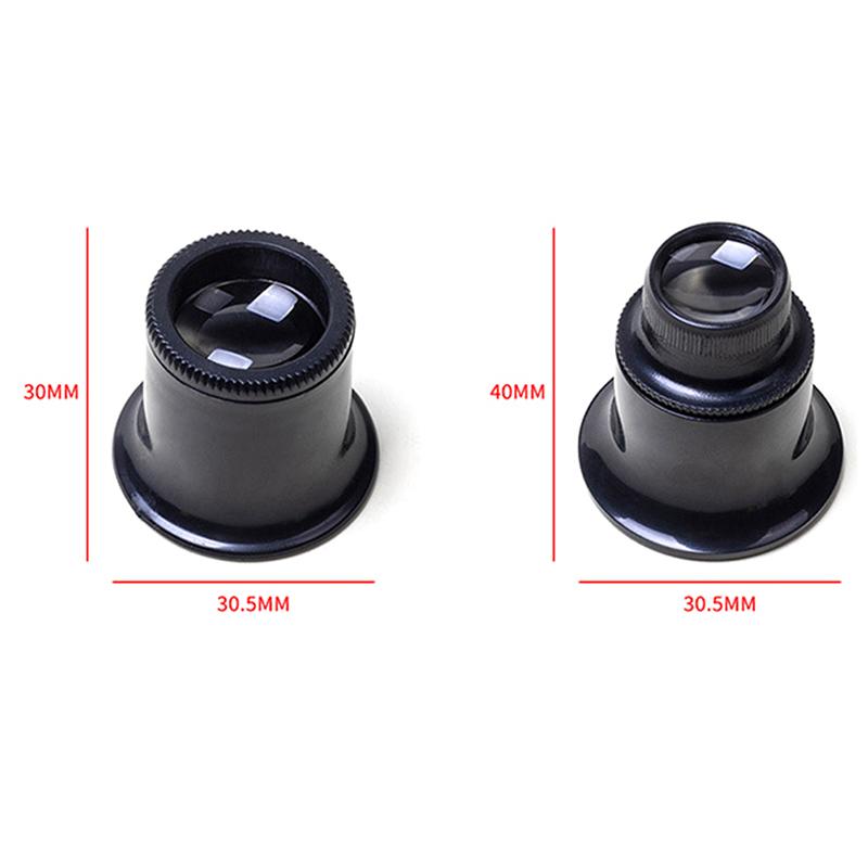 5X 10X 15X 20X Loupe Magnifying With Glasses Lens For Watchmaker Watch Clock Repairing Accessories Tools