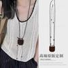 Retro ethnic style long pendant necklace light luxury niche high-end sweater chain temperament versatile personality jewelry women