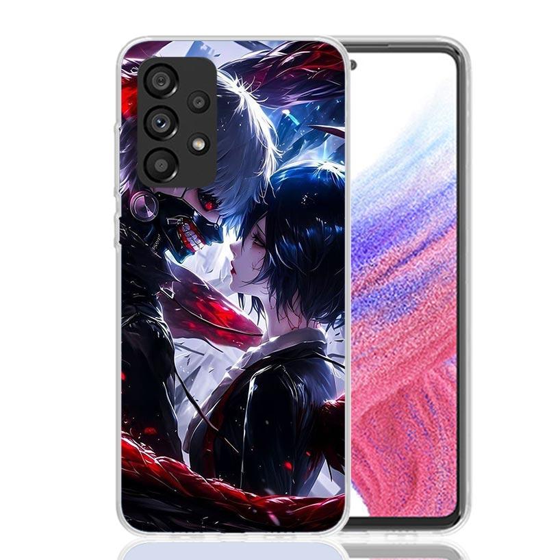 G-Ghoul Tokyo Touka Kirishima Phone Case for Samsung Galaxy A52 A51 A50S A12 A22 A32 A72 A10S A30S A31 A71 Note 20 Ultra 10 Plus