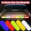 200Pcs Wear-Resistant Car Reflector Tape Creative Safety Warning Patches  Night Riding
