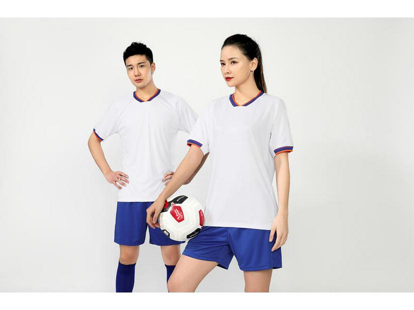 Quick-Dry Summer Football Jersey Set for Adults & Kids - Printed Short Sleeve