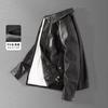 Retro Washed Leather American Motorcycle Jacket for Men In Spring and Autumn