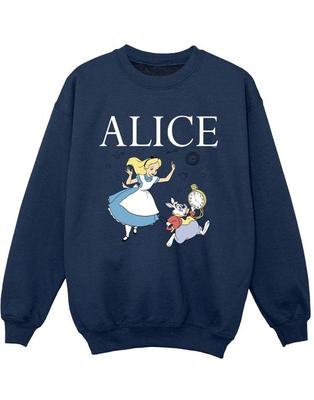 Boys Alice In Wonderland Follow The Rabbit Sweatshirt
