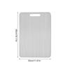 Double-Sided Titanium Kitchen Chopping Board Food Grade Kitchen Cutting Mat Portable Cutting Board Serving Tray for Vegetable