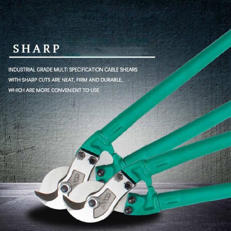 18/24 Inch Portable Wire Cable Cutting Pliers Carbon Steel Manual Cable Stripper