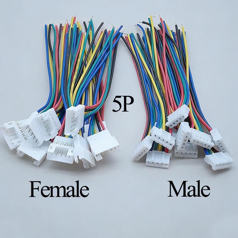 10Pair Ph2.0mm Terminal Wire 2P3P4P5P6P Male And Female Aerial Docking Connection Wire Battery Power Cord 15cm Cable