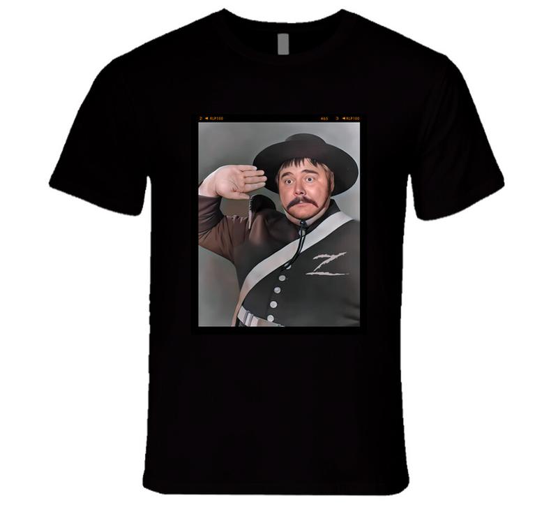 Sergeant Garcia El Zorro Retro Vintage Classic Famous Tv Characters Unisex T-Shirt Graphic Tee