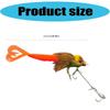 Realistic Artificial Baits with Soft Plush Texture Enhances Casting Performances for Beginner Fishermen Fishing Hair Lure