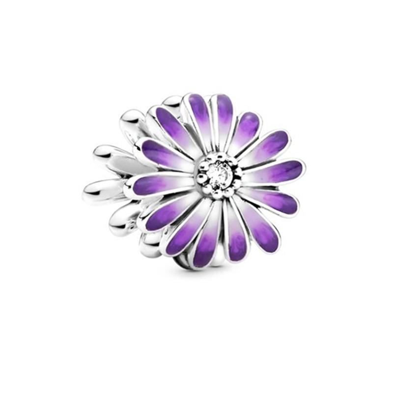 Flower Multiple Series Charm Bead Pendant Applicable To Original Europeancopper Jewelry &Diy Making Fine Gift