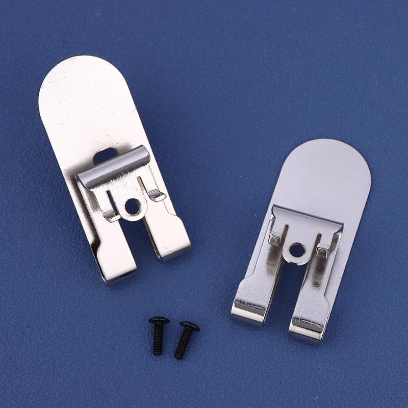 2 Sätze Gürtelclip Haken Schraube für Bohrschrauber N435687 Dcf620 Dcf620B Dcf622 Elektrowerkzeug Gürtelhaken Aufbewahrungshalter